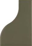 Настенная плитка CURVE GARDEN GREEN MATT (28862) 8.3x12