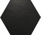 Плитка Hexatile Negro mate 17.5x20