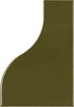 Настенная плитка CURVE GARDEN GREEN (28850) 8.3x12