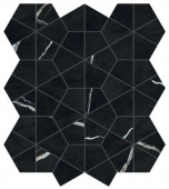 Плитка Marvel Meraviglia Black Origin Hexagon Lapp. (AJQ2) 40.3x46.6