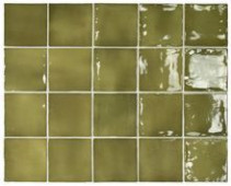Плитка MANACOR BASIL GREEN (26918) 10x10