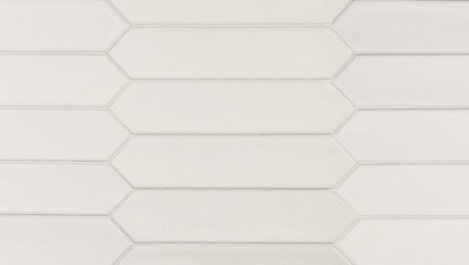 Настенная плитка LANSE WHITE (27481) 5x25 см