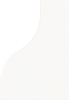 Настенная плитка CURVE WHITE MATT (28856) 8.3x12 см