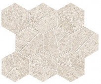 Плитка Boost Stone White Mosaico A67I 25x28.5