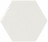 Настенная плитка SCALE HEXAGON WHITE (21911) 10.7x12.4