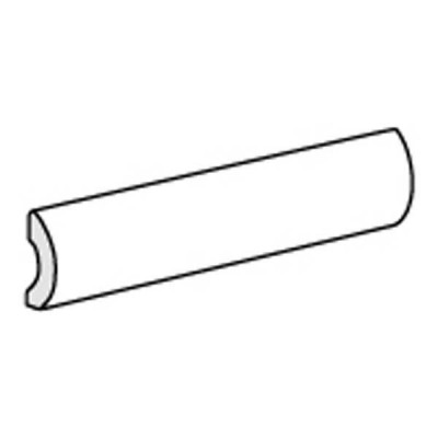 Настенный бордюр TRIBECA PENCIL BULLNOSE BASALT (26893) 3x20 см