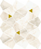 Плитка Eternum Carrara Mosaico Vertex 30x26.2