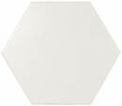 Настенная плитка SCALE HEXAGON WHITE MATT (21767) 10.7x12.4 см