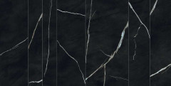 Плитка Marvel Meraviglia Black Origin Grid Velvet (AJQX) 59.5x118.2