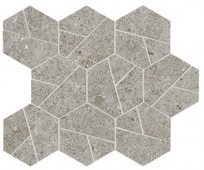 Плитка Boost Stone Grey Mosaico A7CZ 25x28.5