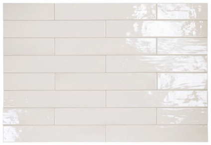 Настенная плитка MANACOR WHITE (26929) 6.5x40 см