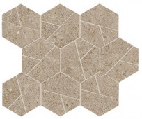 Плитка Boost Stone Clay Mosaico A7CW 25x28.5